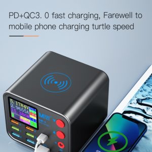 MaAnt Intelligent Stabilized Power Supply With Adjustable Voltage And Current/8 Ports fast Charger/PD+QC3.0 Stong Fast Charging - Image 7