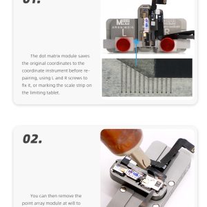 MaAnt S2 Dot Matrix Projector Lattice Coordinate Storage Infrared Front Camera Face ID Alignment Tool For iPhone X-12 Pro Max