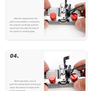 MaAnt S2 Dot Matrix Projector Lattice Coordinate Storage Infrared Front Camera Face ID Alignment Tool For iPhone X-12 Pro Max