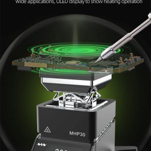 MHP30 Mini OLED Hot Plate Preheater 60W 350℃ Soldering Station Preset Temperature for PCB SMD Heating - Image 7