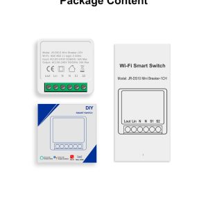 16A Mini Smart Wifi DIY Switch Supports 2 Way Control, Smart Home Automation Module, Works with Alexa Google Home Smart Life App - Image 17