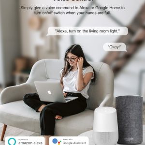 16A Mini Smart Wifi DIY Switch Supports 2 Way Control, Smart Home Automation Module, Works with Alexa Google Home Smart Life App - Image 5