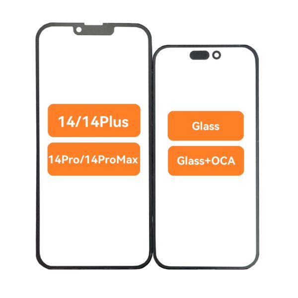 mmexport1665629237172frontcoverglasslens14 Front Cover Glass Lens (+OCA) for iPhone 14 / 14Plus / 14Pro / 14ProMax