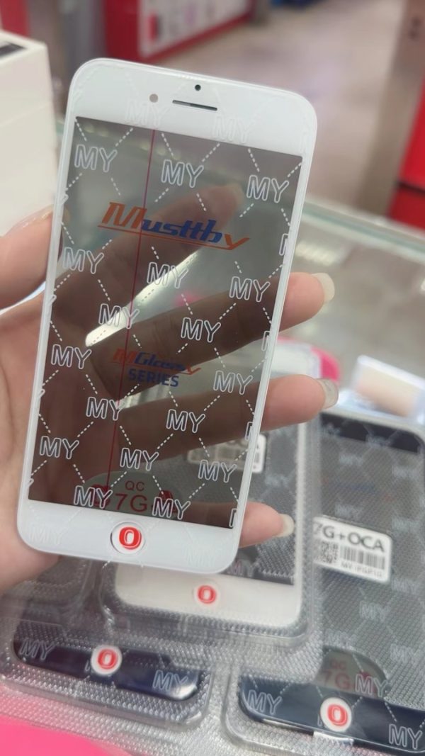 Front Outer Screen Glass Lens +Frame+OCA (+Polarized) For iPhone # Musttby