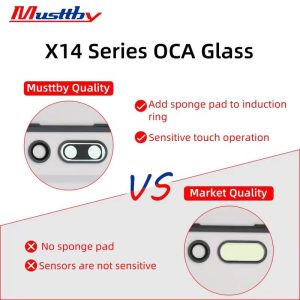 Front Cover Glass Lens (+OCA) for iPhone # Mustthy - Image 5