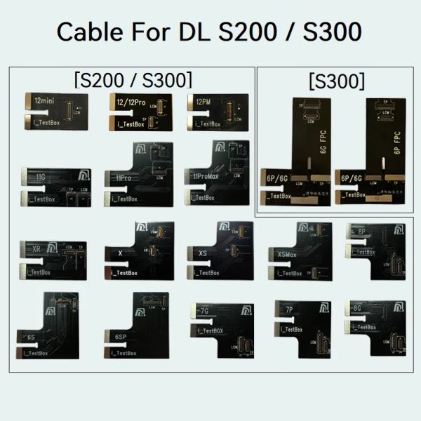 Samsung Tester Cable for DL S200 / S300 LCD Screen Tester Programmer # DL