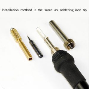 Universal Separate 936 Iron Tip Heating Blade Clamp Connector