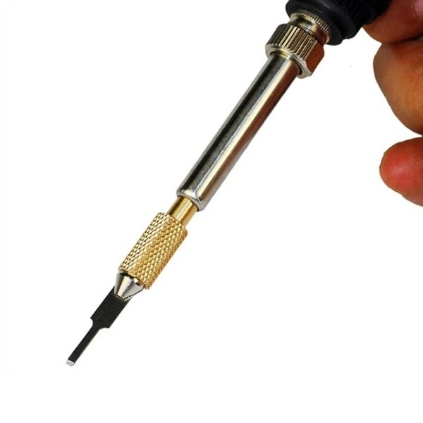 Universal Separate 936 Iron Tip Heating Blade Clamp Connector