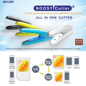 2 in 1 Nano & Micro SIM Cutter #NOOSY