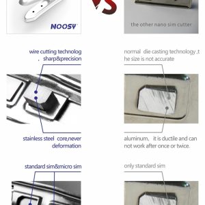 2 in 1 Nano & Micro SIM Cutter #NOOSY