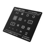 Qianli Universal Square Hole Black Reball Stencil Baseband Steel Mesh for iPhone 8 7 6s 6 5 s Communication Baseband Module