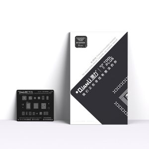 Qianli Universal Square Hole Black Reball Stencil Baseband Steel Mesh for iPhone 8 7 6s 6 5 s Communication Baseband Module
