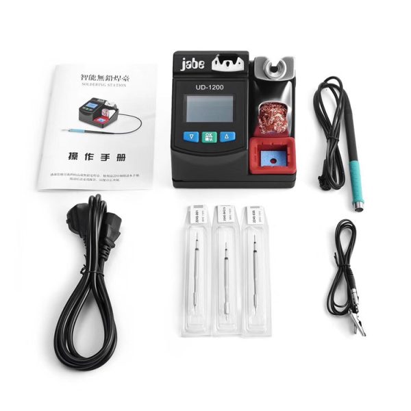 jabe UD-1200 intelligent soldering table 2.5 secs super fast heating Dual power supply Self dormant precision lead-free
