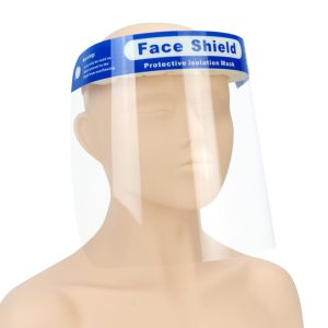 Recyclable PVC clear protection face shield for virus [200pcs/carton] - Image 3