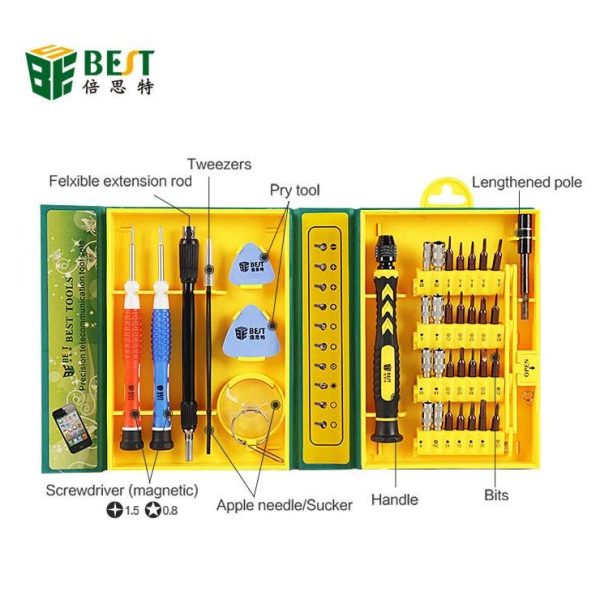 38 in 1 Versatile Screwdrivers Set Repair Tool # BST-8922
