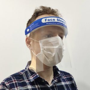 Recyclable PVC clear protection face shield for virus [200pcs/carton] - Image 7