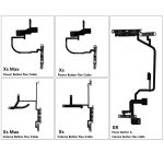Power Button & Volume Button Flex Cable with Metal Bracket for iPhone XR / Xs /Max