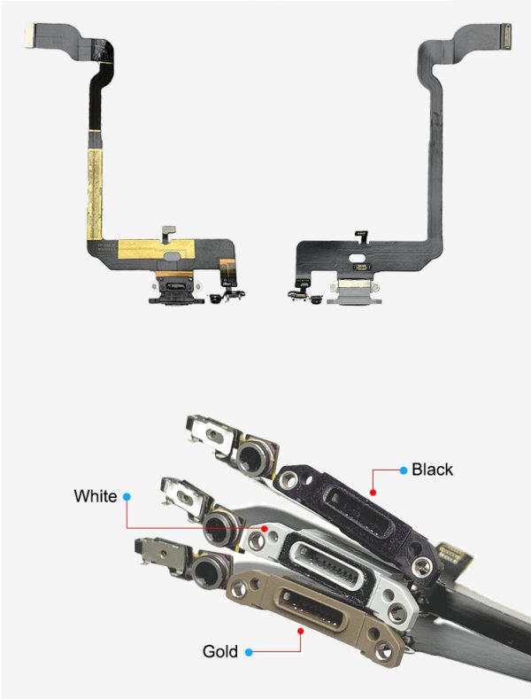 Dock Connector Charging Port Flex Cable Replacement Parts for iPhone Xs / Xs Max