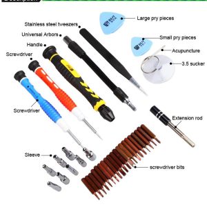 38 in 1 Versatile Screwdrivers Set Repair Tool # BST-8922