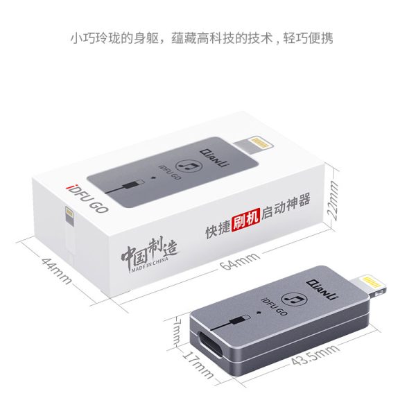 QIANLI iDFU GO Start DUF No need Change Line Enter Recovery Mode Directly Shortcut brush Tool For lightning Interface IOS