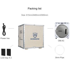 OCAmaster OM-A3 15 Inches Big Size Air Bubble Remover Machine For iPad Pro And Tablet Screen
