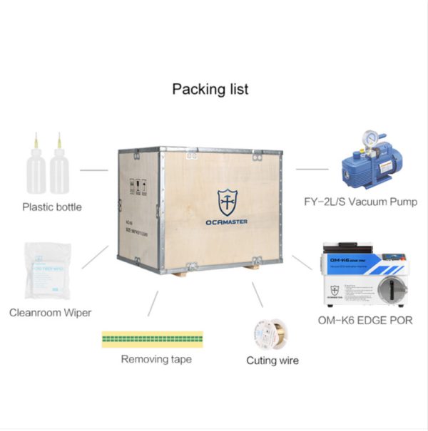 Airbag LCD lamination machine (Outside Vacuum Pump) #OCAmaster OM-K6EDGE Pro