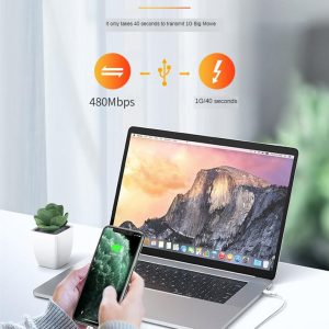 Pisen PD 30W 3A Phone Charging Data 3.0 Fast Charger Type-c to Lighting Cable for iPhone