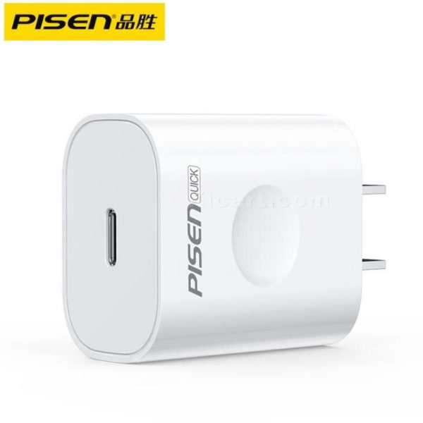Pisen PD 20W / 30W Phone Charger Adapter 3.0 Fast Charger Type-c