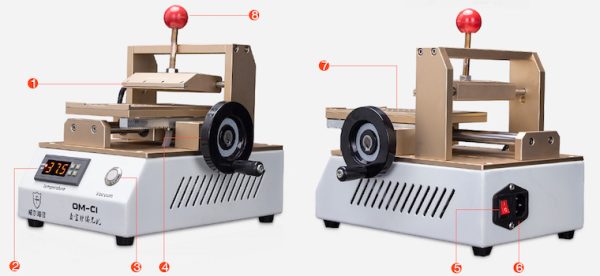Vacuum Polarizer Film Remover Machine #OCAmaster OM-C1