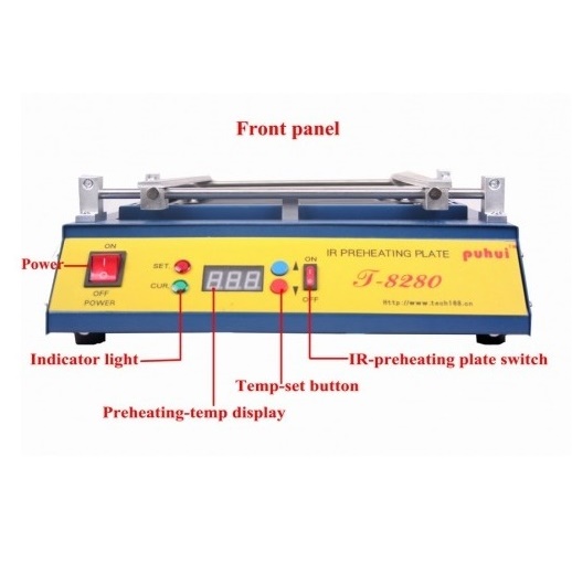 BGA IR preheating oven –solder station /Puhui T8280