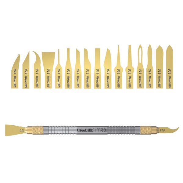 Qianli 011Multifunctioal CPU IC Glue Remover Knife Thin blade motherboard BGA chip glue Cleaning Scraping Pry