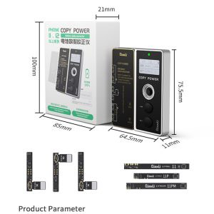 Qianli Copy Power Battery Data Corrector For iPhone 11 12 Pro Max Mini Battery Pop Ups Widows Repair Error Health Warnning