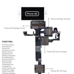 Qianli Tool iBridge Test Cable for iPhone X 8P 8G 7P 7 6SP 6S 6P 6 Motherboard Fault Display Touch Tail Plug Rear Camera
