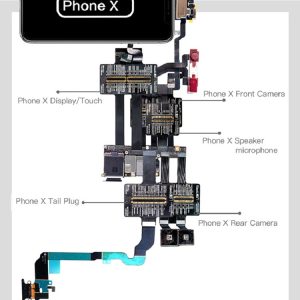 Qianli Tool iBridge Test Cable for iPhone X 8P 8G 7P 7 6SP 6S 6P 6 Motherboard Fault Display Touch Tail Plug Rear Camera
