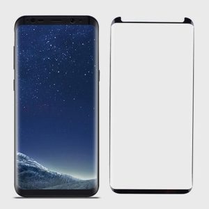 Non-Full Coverage Black Silkprint Full Glue HD Tempered GLass Arc Edge For Samsung S8 /S9 /S10 /S20 / S21 /+ /Note 8/9/10 /Plus  [Full Glue]