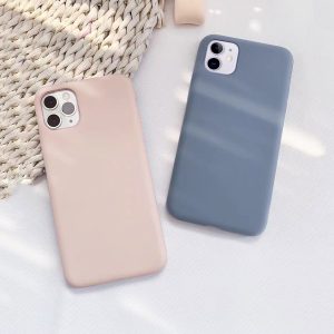 Liquid Silicone Full Covered Phone Case For iPhone - Image 3