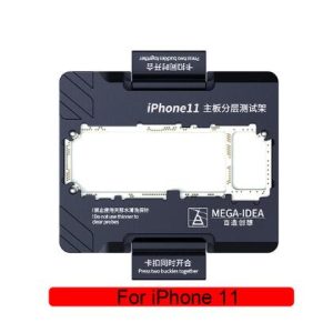 Mega-Idea Motherboard Test Fixture iSocket Jig for iPhone 11Pro Max 11pro 11 XSMAX XS X Logic Board Function Fast Test Holder