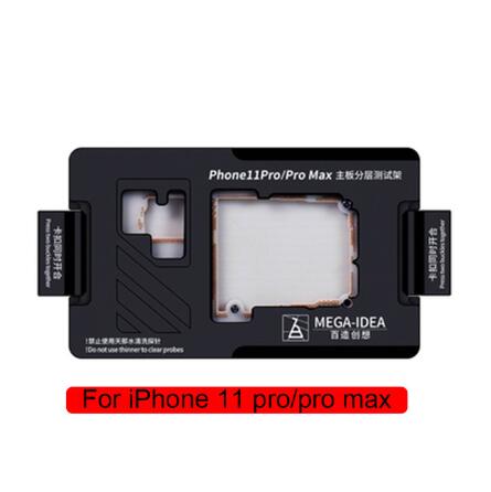 Mega-Idea Motherboard Test Fixture iSocket Jig for iPhone 11Pro Max 11pro 11 XSMAX XS X Logic Board Function Fast Test Holder