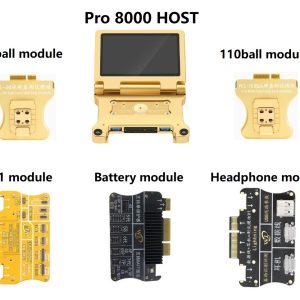 WL PRO 8000 NAND Programmer for IPHONE 4 5 6 7 8 PLUS X 11 PROMAX Battery Photosensitive Headset Data Line Tester #WL