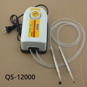 Double Type Vacuum Pump QS-12000 Vacuum Suction Pen IC SMD Pick-up Pen 220V
