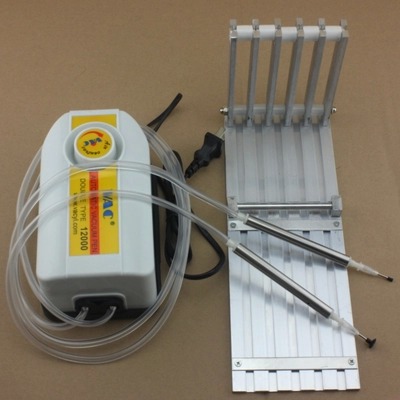 Double Type Vacuum Pump QS-12000 Vacuum Suction Pen IC SMD Pick-up Pen 220V