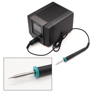 QUICK TS1200A Lead Free BGA Soldering Iron Station LED Display with One Soldering Tip for Phone Motherboard Repair