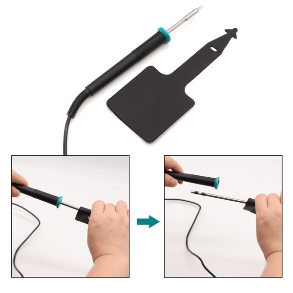 QUICK TS1200A Lead Free BGA Soldering Iron Station LED Display with One Soldering Tip for Phone Motherboard Repair