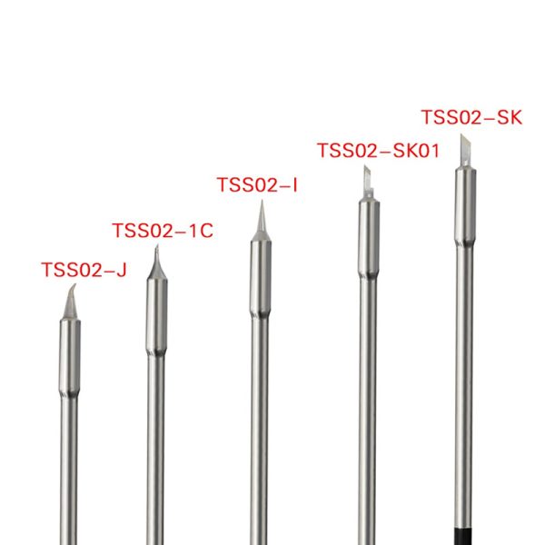 Original QUICK TS1200A Lead Free Soldering Iron Tip Welding Pen Tool TSS02-SK TSS02-I TSS02-1C TSS02-J TSS02-KK Welding Iro