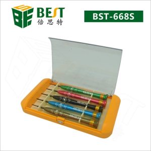 5 pcs All purpose electronic tools for iPhone Samsung HTC Nokia etc / BEST BST-668S