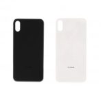Back Battery Cover Rear Glass Replacement Parts for iPhone X – Black / White