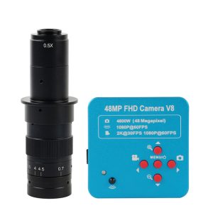 1080P 60FPS 2K 4800W 48MP HDMI USB 16G TF Industrial Electronic Digital Video Microscope Camera Magnifier For Phone PCB Repair - Image 6