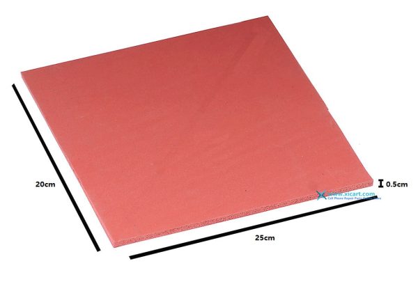 Apparatus Soft Silicone Red Pad For Vacuum Laminating machine