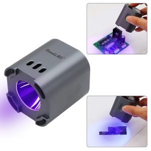 QIANLI UV Curing Lamp Intelligent Green Oil Purple Light 3S Fast Adhesive Glue Curing For phone Motherboard LCD Repair(No Built-in Battery) - Image 5