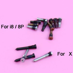 Bottom Dock Connector 5-Point Star Pentalobe Screws for iPhone 8 / 8 Plus / X